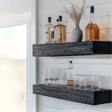 Decorative Wooden Wall Shelf Hanah Home - Oppbevaring - Hylle - Vegghylle