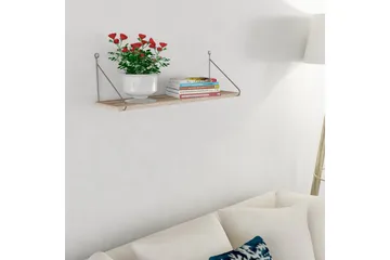 Decormet Vegghylle - Brun - Oppbevaring - Hylle - Vegghylle
