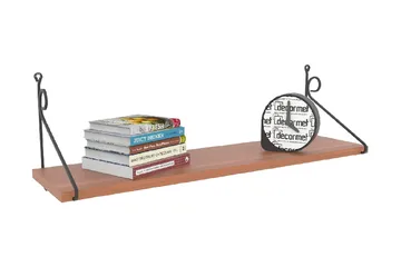 Decormet Vegghylle - Brun - Oppbevaring - Hylle - Vegghylle