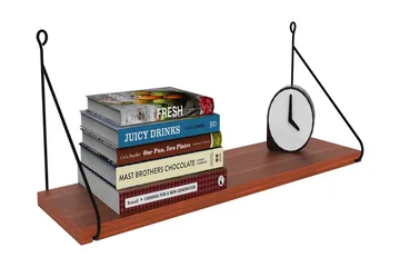 Decormet Vegghylle - Eik - Oppbevaring - Hylle - Vegghylle