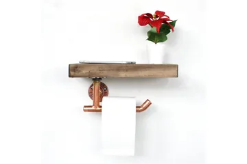 Desgrar Vegghylle 30x15 cm - Gull - Oppbevaring - Hylle - Vegghylle