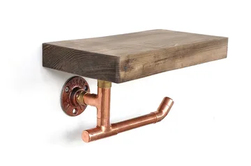 Desgrar Vegghylle 30x15 cm - Gull - Oppbevaring - Hylle - Vegghylle