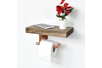 Desgrar Vegghylle 30x15 cm - Gull - Oppbevaring - Hylle - Vegghylle