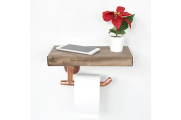 Desgrar Vegghylle 30x15 cm - Gull - Oppbevaring - Hylle - Vegghylle