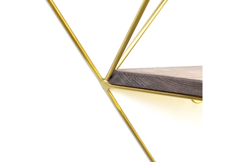 Desgrar Vegghylle 30x33 cm - Brun - Oppbevaring - Hylle - Vegghylle