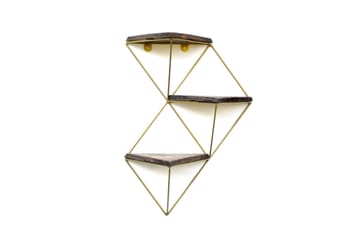 Desgrar Vegghylle 34x45 cm - Brun - Oppbevaring - Hylle - Vegghylle