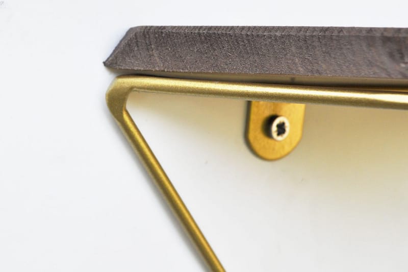 Desgrar Vegghylle 34x45 cm - Brun - Oppbevaring - Hylle - Vegghylle