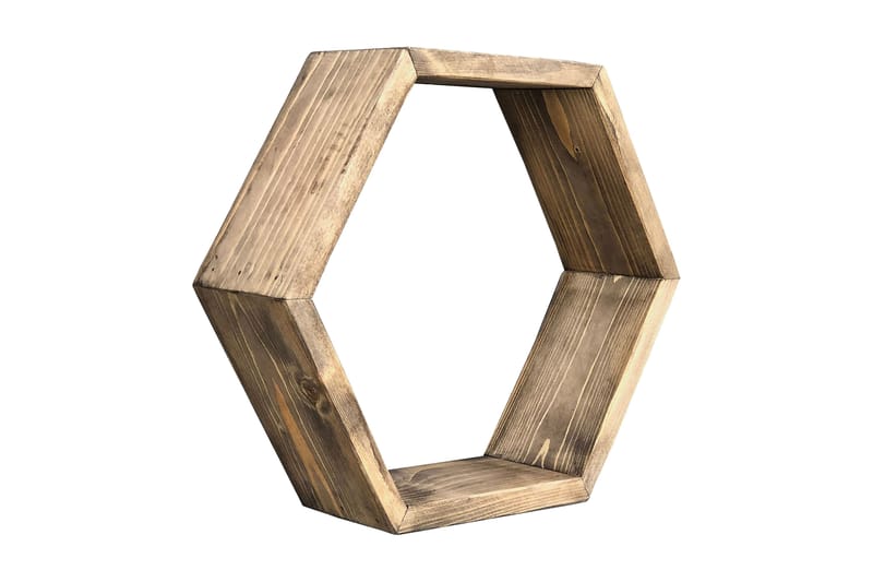 Desgrar Vegghylle 40x37 cm, Brun