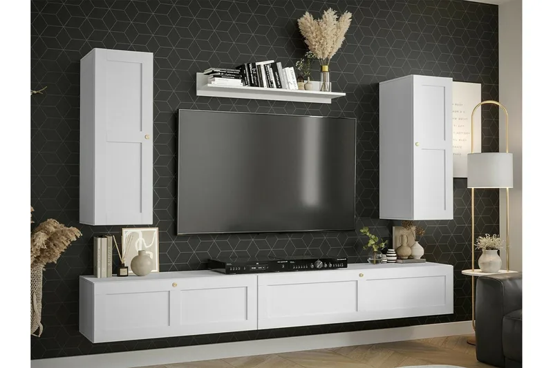 Dunvegan Vägghylla 100x22 cm White - Oppbevaring - Hylle - Vegghylle