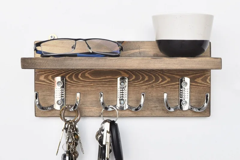 Evila Henger 6 Kroker - Oppbevaring - Kles oppbevaring - Kleshengere & knaggrekker - Knagger