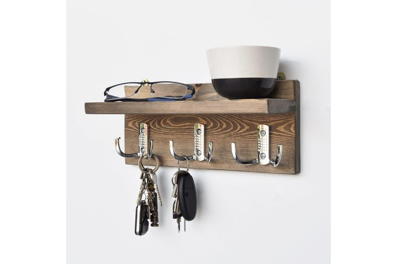 Evila Henger 6 Kroker - Oppbevaring - Kles oppbevaring - Kleshengere & knaggrekker - Knagger