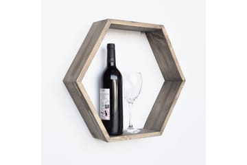 Evila Hexagon Hylle - Oppbevaring - Hylle - Vegghylle