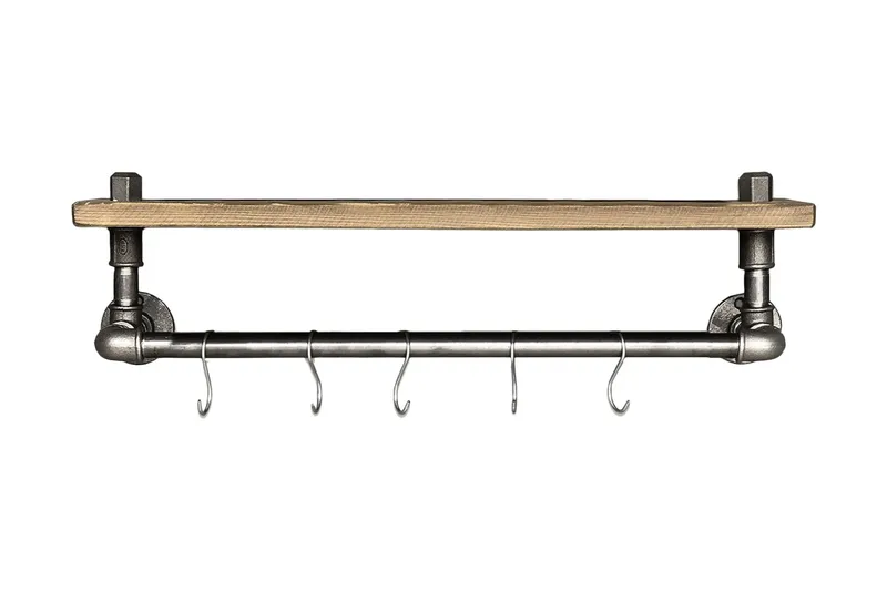 Evila Kjøkkenhylle Rør/Tre