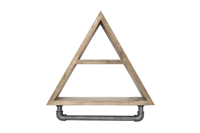 Evila Oppbevaringshylle Rør/Tre