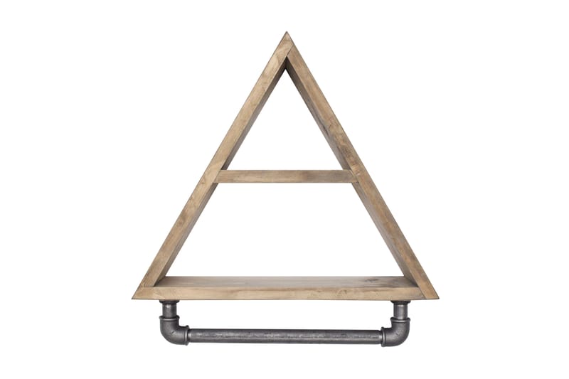 Evila Oppbevaringshylle Rør/Tre