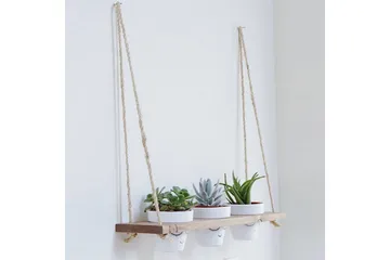 Evila Tauhylle til Krukker - Oppbevaring - Hylle - Vegghylle