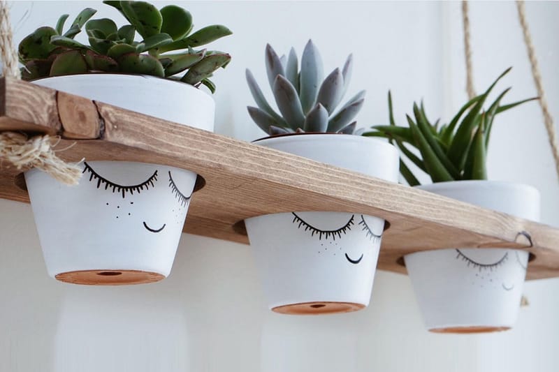 Evila Tauhylle til Krukker - Oppbevaring - Hylle - Vegghylle