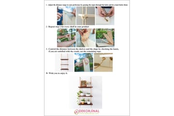 Evila Tauhylle Tre - Oppbevaring - Hylle - Vegghylle