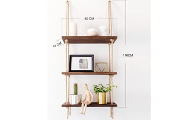 Evila Tauhylle Tre - Oppbevaring - Hylle - Vegghylle