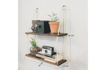 Evila Tauhylle Tre - Oppbevaring - Hylle - Vegghylle