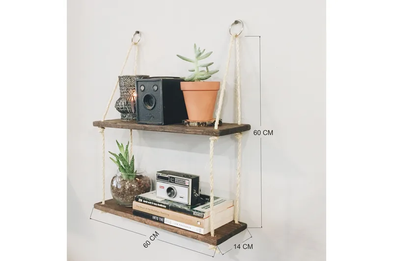 Evila Tauhylle Tre - Oppbevaring - Hylle - Vegghylle