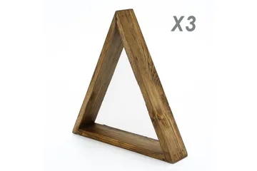 Evila Trekanthylle - Oppbevaring - Hylle - Vegghylle