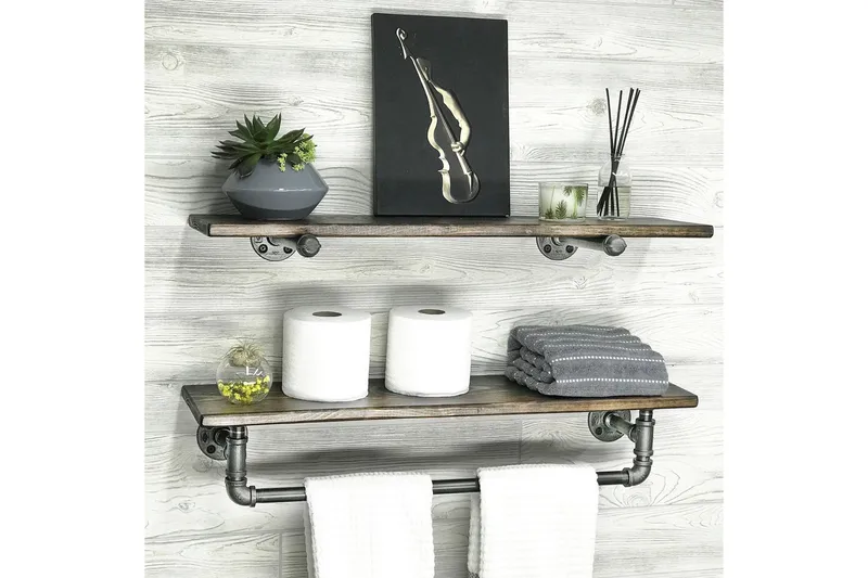 Evila Vegghylle Rør/Tre