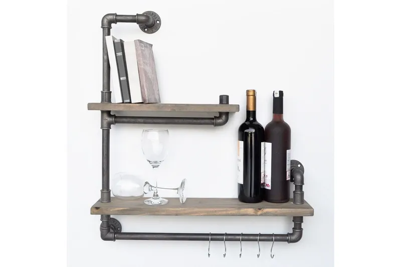 Evila Vegghylle Rør/Tre