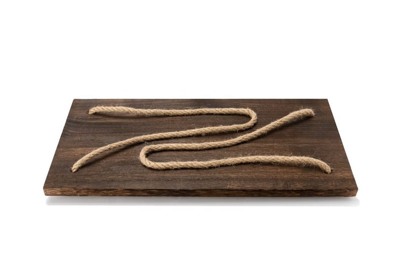 Evila Vegghylle Tau - Brun - Oppbevaring - Hylle - Vegghylle