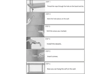 Evila Vegghylle Tau - Oppbevaring - Hylle - Vegghylle