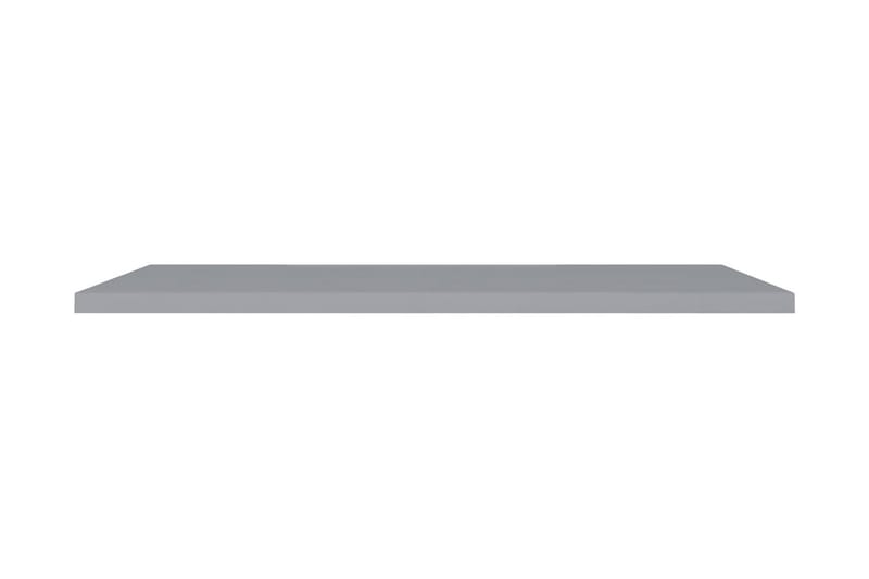 Flytende vegghylle grå 120x23,5x3,8 cm MDF - Grå - Vegghylle - Vegghengt oppbevaring