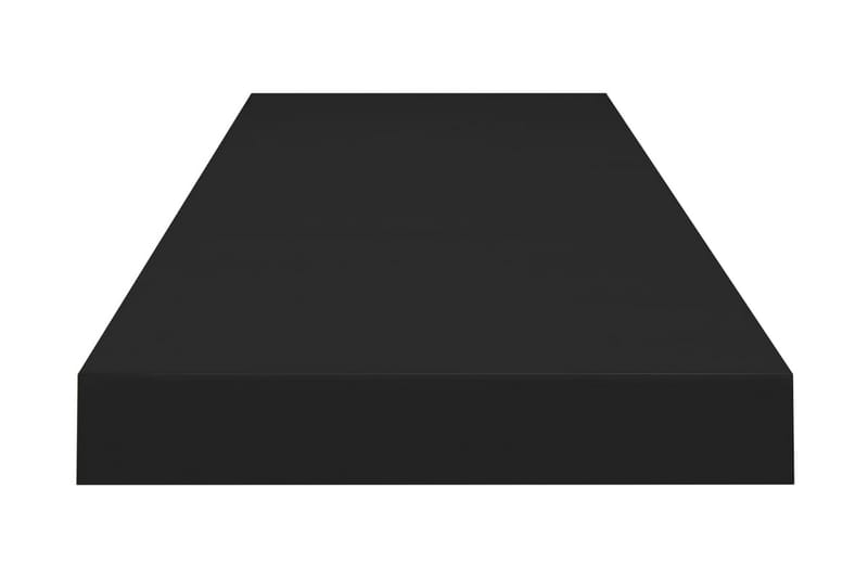 Flytende vegghyller 4 stk svart 90x23,5x3,8 cm MDF - Vegghylle - Vegghengt oppbevaring