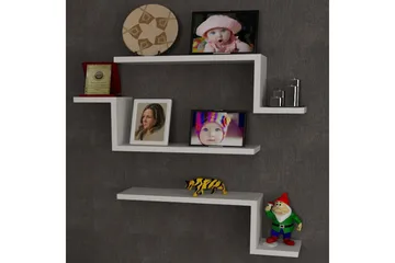 Furny Home Vegghylle 58 cm - Oppbevaring - Hylle - Vegghylle