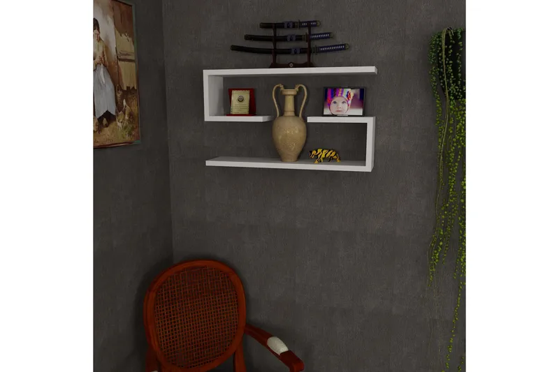 Furny Home Vegghylle 60 cm - Oppbevaring - Hylle - Vegghylle