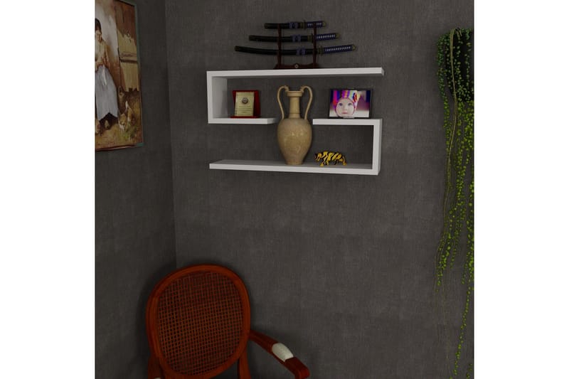 Furny Home Vegghylle 60 cm - Oppbevaring - Hylle - Vegghylle