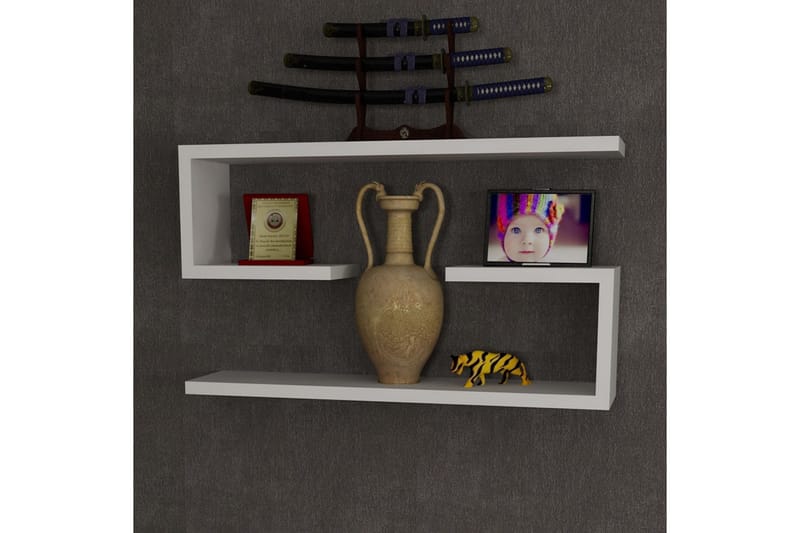 Furny Home Vegghylle 60 cm - Oppbevaring - Hylle - Vegghylle