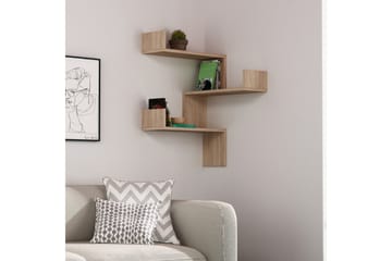 Homitis Vegghylle 60 cm i Eik - Brun - Oppbevaring - Hylle - Vegghylle
