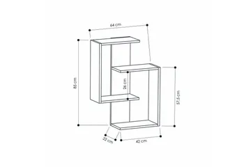 Homitis Vegghylle - Oppbevaring - Hylle - Vegghylle