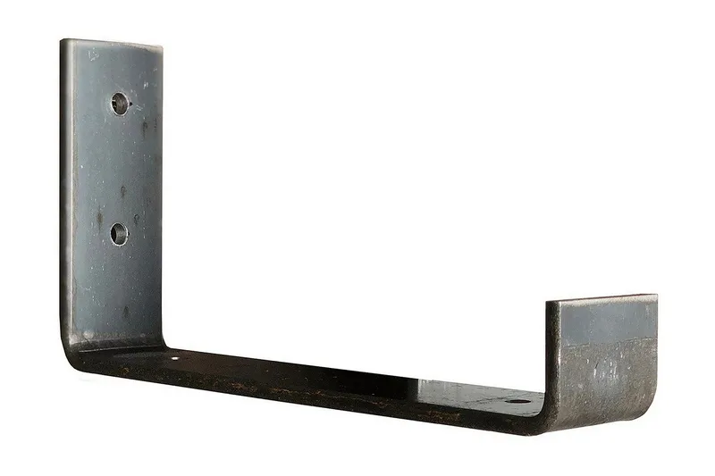 Hueter Vegghylle 40 cm - Svart / Valnøtt - Oppbevaring - Hylle - Vegghylle