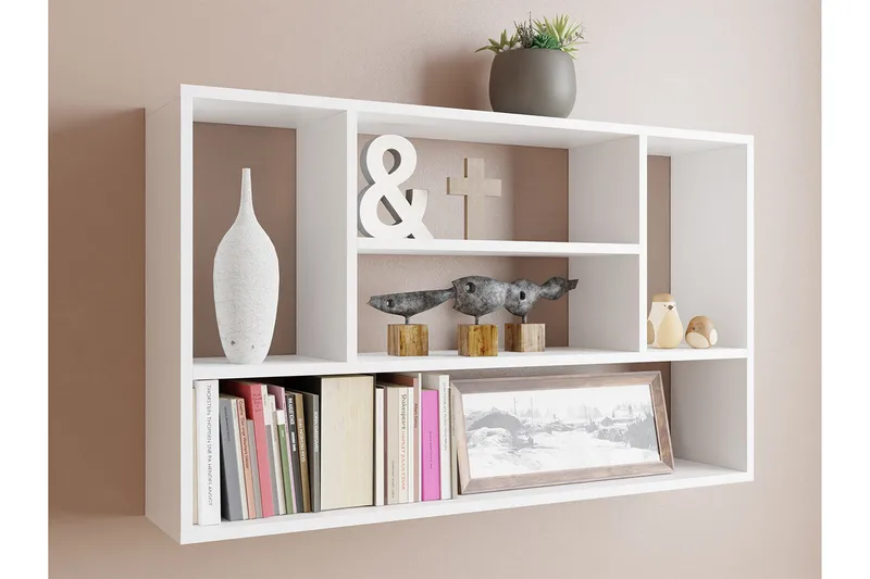 Hylle PAPIKO - Hvit - Oppbevaring - Hylle - Vegghylle