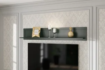 Ivreri Vegghylle 25x177 cm - Khaki/Natur - Oppbevaring - Hylle - Vegghylle