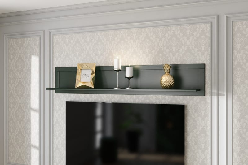 Ivreri Vegghylle 25x177 cm - Khaki/Natur - Oppbevaring - Hylle - Vegghylle