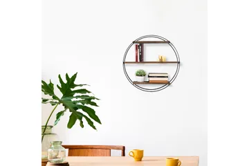 Jundiai Vegghylle 60x15 cm 3 Hyller - Oppbevaring - Hylle - Vegghylle