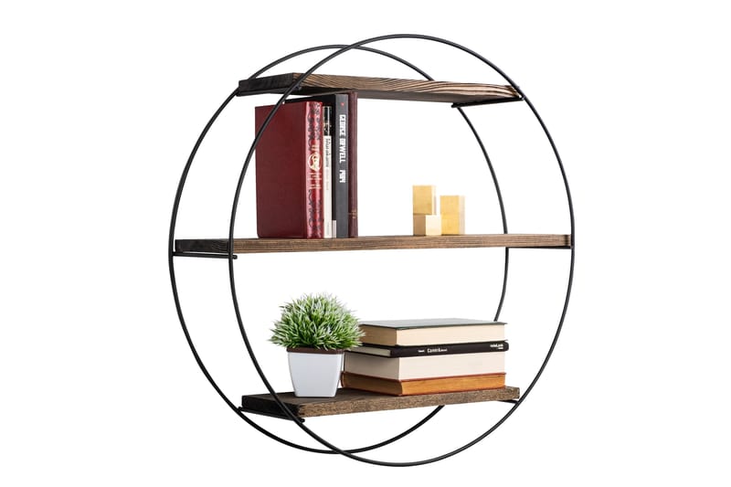 Jundiai Vegghylle 60x15 cm 3 Hyller - Oppbevaring - Hylle - Vegghylle