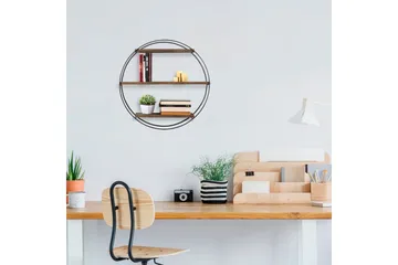 Jundiai Vegghylle 60x15 cm 3 Hyller - Oppbevaring - Hylle - Vegghylle