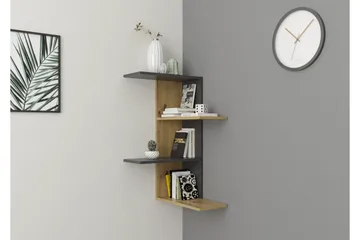 Kailyne Vegghylle 44 cm - Brun - Oppbevaring - Hylle - Vegghylle