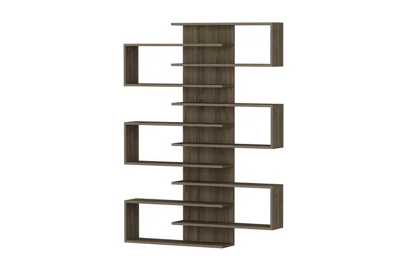 Karber Bokhylle 75 cm, Valnøtt