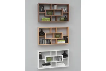 Lacaille Vegghylle 85 cm - Hvit - Oppbevaring - Hylle - Vegghylle