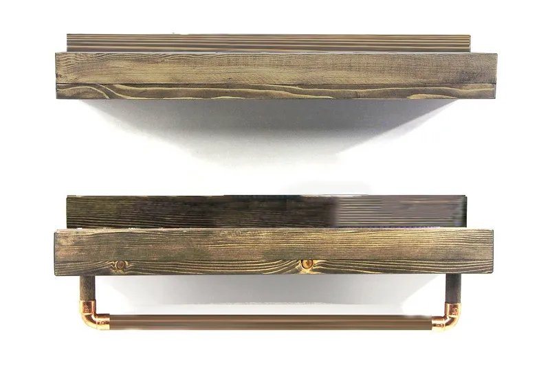 Leiasia Vegghylle 50 cm, Valnøtt