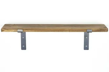 Lilamae Vegghylle 60 cm - Svart / Valnøtt - Oppbevaring - Hylle - Vegghylle